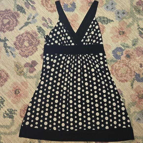 Polka Dot Sleeveless Dress - Picture 2 of 3